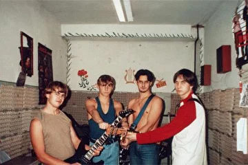 слева-направо: Илья, Миха, Дима, Женя.