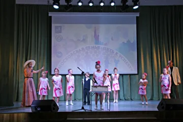 Детский состав "Нотного зонтика" на фестивале "Марафон талантов" 15 октября 2016 г. Мы там были лучшими!